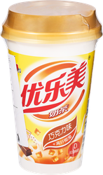 Изображение товара Напиток чайный YOULEMEI Bubble teа Шоколад с мармеладками в стакане, 80г