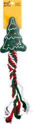 Изображение товара Игрушка для питомцев РAW WOW Елочка на веревке