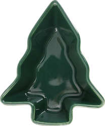 Изображение товара Тарелка сервировочная HOMECLUB Елка, глубокая, 12см, фарфор, Арт. 256012