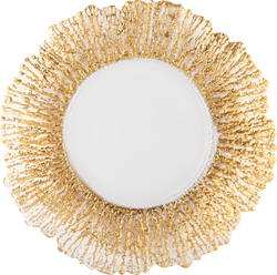 Изображение товара Тарелка сервировочная HOMECLUB Shine 33см, стекло, Арт. SH-4