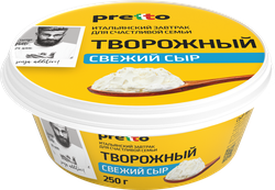 Изображение товара Сыр творожный PRETTO 65%, без змж, 250г