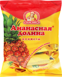 Изображение товара Конфеты вафельные СЛАВЯНКА Ананасная долина, 200г