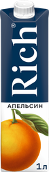 Изображение товара Нектар RICH Апельсиновый с мякотью, 1л