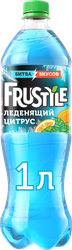 Изображение товара Напиток ФРУСТАЙЛ Леденящий цитрус со вкусом мандарина и мяты сильногазированный, 1л