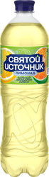 Изображение товара Напиток СВЯТОЙ ИСТОЧНИК Мандарин, лимон газированный, 0.5л