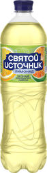 Изображение товара Напиток СВЯТОЙ ИСТОЧНИК Мандарин, лимон газированный, 1л
