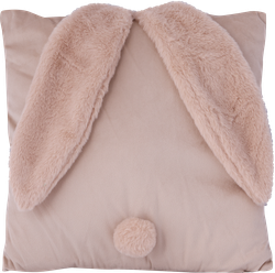 Изображение товара Подушка декоративная HOMECLUB Bunny 40х40см, вельвет, Арт. QF-7