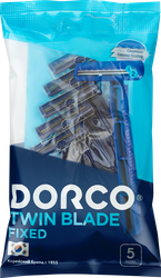 Изображение товара Станки одноразовые для бритья мужские DORCO 2 лезвия, 5шт