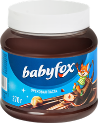 Изображение товара Паста шоколадно-ореховая BABYFOX, 270г