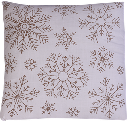 Изображение товара Подушка декоративная HOMECLUB Winter Chalet Snowstorm 43х43см, хлопок, Арт. 2591-081