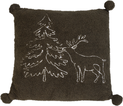 Изображение товара Подушка декоративная HOMECLUB Christmas Traditions Forest 45х45см, Арт. 2147-158-2