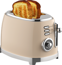 Изображение товара Тостер WELGOT Retro, металл, 850Вт, Арт. BT-03