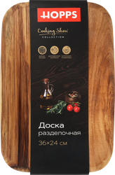 Изображение товара Доска разделочная HOPPS Acacia, 36x24x1,5см, дерево акации, Арт. RB-2