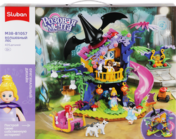 Изображение товара Конструктор SLUBAN Волшебный домик на дереве, 435 деталей, Арт. M38-B1057