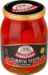 Изображение товара Томаты черри маринованные СКАТЕРТЬ-САМОБРАНКА, 680г