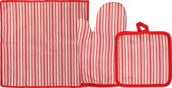 Изображение товара Набор для кухни HOMECLUB Символ года, 2 прихватки и салфетка для сушки посуды, Арт. YI-CM5