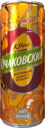 Квас ОЧАКОВО фильтрованный пастеризованный, 0.33л
