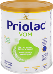 Изображение товара Смесь молочная PRIOLAC Vom, специализированная, с рождения, 400г