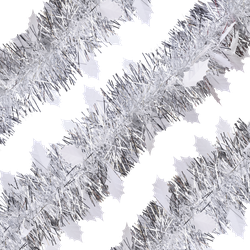 Изображение товара Мишура HOMECLUB с листьями, 200х12см, в ассортименте