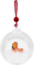 Изображение товара Шар новогодний HOMECLUB с фигурой Лошадка, стекло, 8,8см, в ассортименте