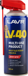 Изображение товара Смазка многоцелевая LAVR LV-40, Арт. Ln1453, 520мл