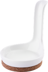 Изображение товара Подставка для ложки HOMECLUB фарфор, бамбук, Арт. EP400039