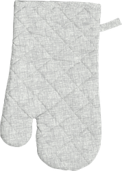 Изображение товара Рукавица кухонная HOMECLUB Диагональ 18x30см, серая