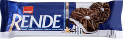 Изображение товара Печенье сахарное RENDE с какао и с начинкой со вкусом ванили, 61г