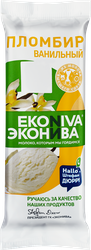 Мороженое ЭКОНИВА Пломбир ванильный 12%, без змж, эскимо, 70г