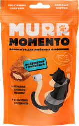 Изображение товара Лакомство для кошек MURR MOMENTO Подушечки с индейкой, 60г