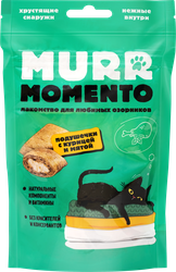 Изображение товара Лакомство для кошек MURR MOMENTO Подушечки с мятой и курицей, 60г