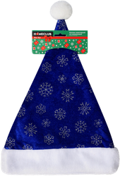 Изображение товара Колпак новогодний HOMECLUB со снежинками