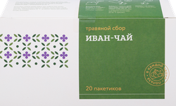 Изображение товара Чай травяной ТРАВЫ И ПЧЁЛЫ Травяной сбор Иван-чай микс, 20пак