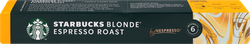 Изображение товара Кофе молотый в капсулах STARBUCKS Blonde Espresso Roast, 10кап