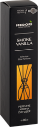 Диффузор MEDORI Smoke vanilla, с пробником аромата и фибровыми палочками, 30мл, Арт. TH-3035