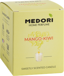 Свеча ароматическая MEDORI Mango Kiwi, соевый воск, 70мл, Арт. MC-114