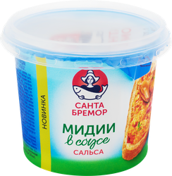 Изображение товара Паста САНТА БРЕМОР Сальса, из мяса мидий, 150г