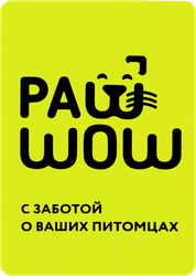 Игрушка PAW WOW дразнилка на резинке Удочка с шуршиком 70см
