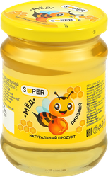 Изображение товара Мед липовый SUPER Цветочный натуральный, 350г