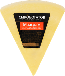 Сыр СЫРОБОГАТОВ Маасдам 45% без змж