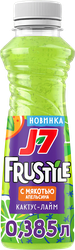 Изображение товара Напиток сокосодержащий J7 Frustyle из апельсинов, кактуса и лайма с мякотью, 0.385л