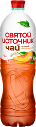 Изображение товара Чай холодный черный СВЯТОЙ ИСТОЧНИК Персик-жасмин, 1л