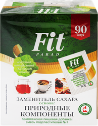 Заменитель сахара FITPARAD №7 0 кКал, в саше, 90х1г