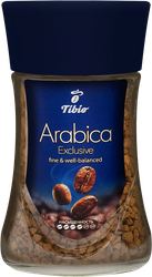 Изображение товара Кофе растворимый TIBIO Арабика Эксклюзив натуральный сублимированный, 47,5г