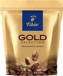 Изображение товара Кофе растворимый TIBIO Голд Селекшн натуральный сублимированный, 150г