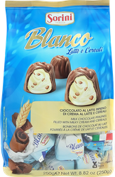 Изображение товара Конфеты HDI Blanco пралине с молочным кремом и злаками, 250г