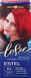 Краска для волос ESTEL Love 8/5 Гранатово-красный, 115г