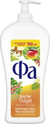 Изображение товара Гель для душа ФА Delight Бали, 750мл
