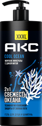 Изображение товара Гель для душа мужской АКС Cool ocean 2в1, 1000мл