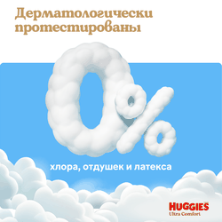 Трусики-подгузники для мальчиков HUGGIES Ultra Comfort, 3 6–11кг, 54шт